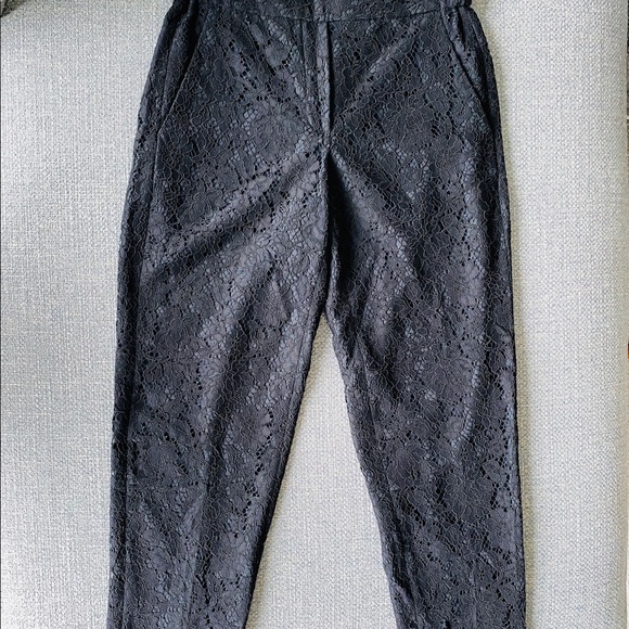 J. CREW Black Lace Pant - Picture 2 of 7